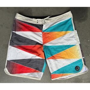 Men's Sz 36 O'neill Boardshorts Averted Swim Trunks